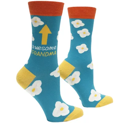 Awesome Grandma Socks | M adult size | Shoc Joc