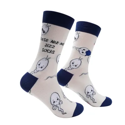 These Are My Jizz Socks | L adult size | Shoc Joc