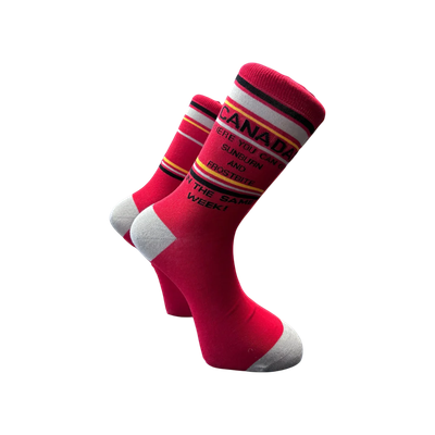 Canada! (Where you can get...) Socks | L adult size | Shoc Joc