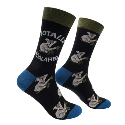 Totally Koalafied Socks | L adult size | Shoc Joc