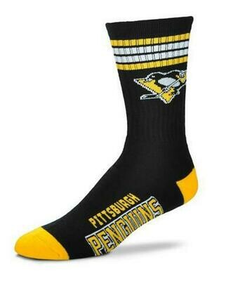 Pittsburgh Penguins NHL Hockey Socks | L Size