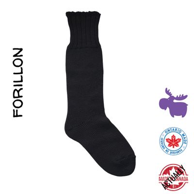 Forillon 100% Wool Boot Sock M Size Forillon 100% Wool Boot Sock M Size