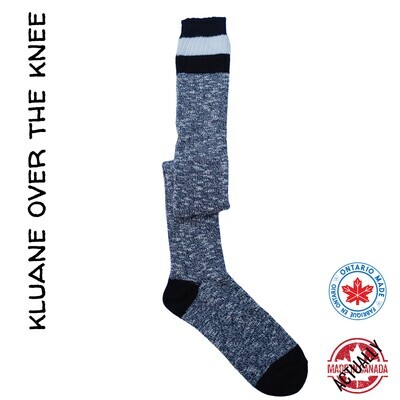 Kluane Over the Knee Sock - Black