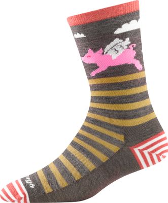Women's 6037 Animal Haus Crew Lifestyle Sock S &amp; L Sizes