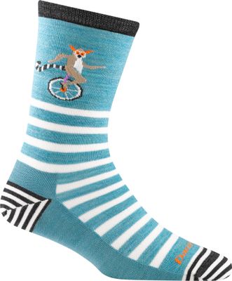 Women's 6037 Animal Haus Crew Lifestyle Sock S/L Sizes