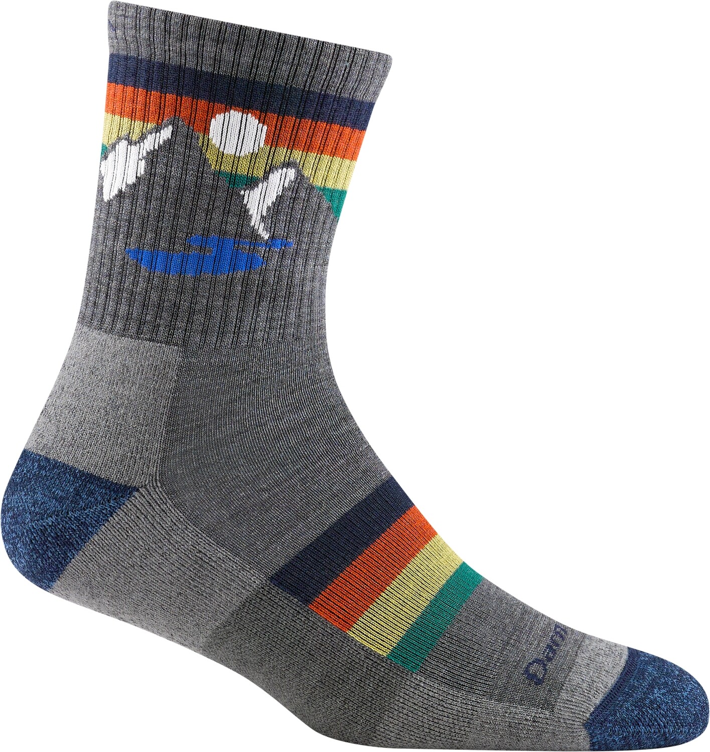 Kids 3033 Sunset Ridge Micro Crew Light Cushion Hiking Sock S