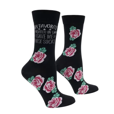 Daughter-In-Law Gave Me These Socks | M adult size | Shoc Joc