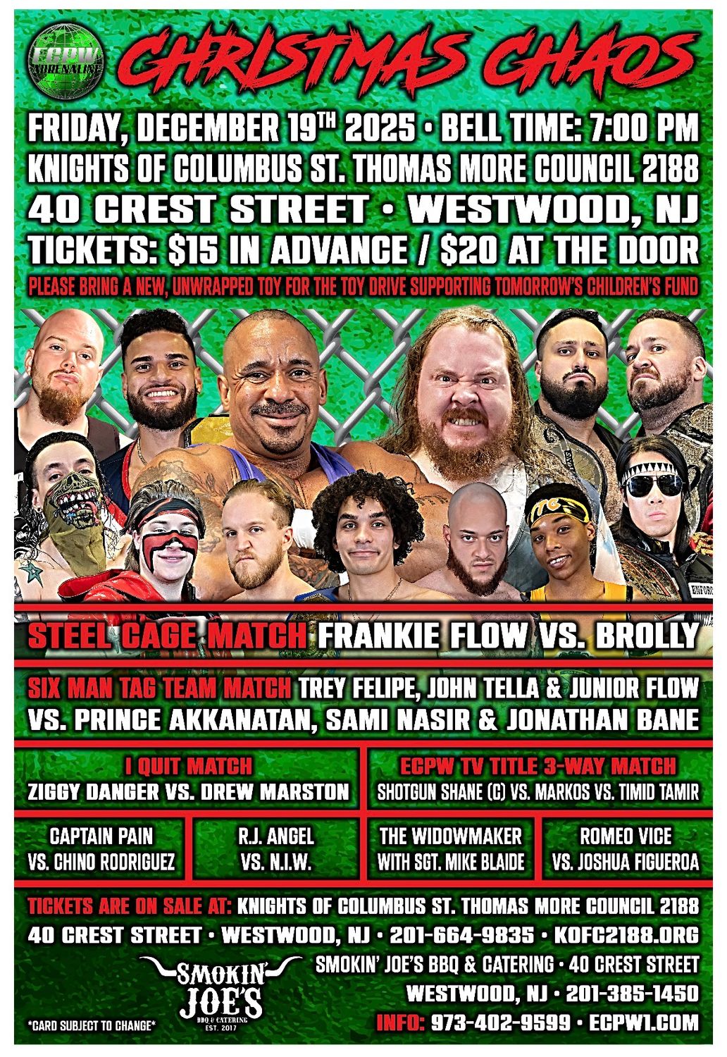 ECPW Christmas Chaos (12/19/2025)