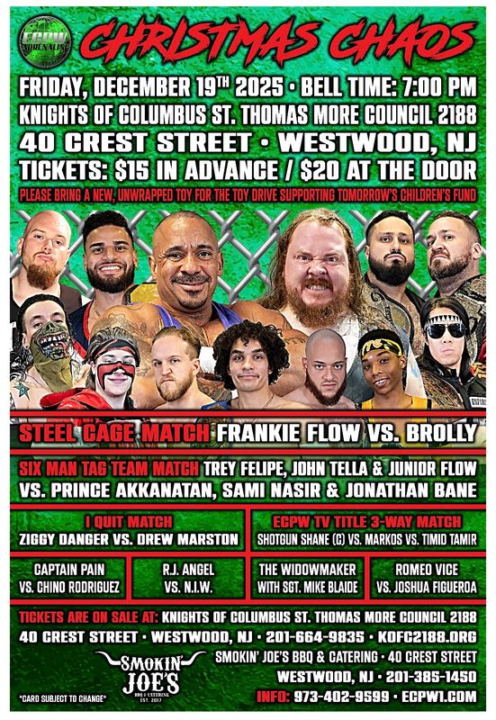 ECPW Christmas Chaos (12/19/2025)