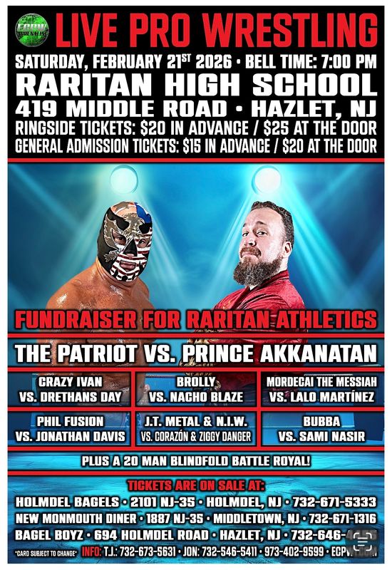 GENERAL ECPW at Raritan High School (2/21/2026)