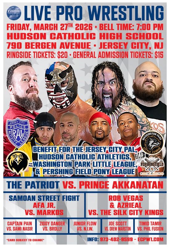 GENERAL ECPW at Hudson Catholic High School (3/27/2026)