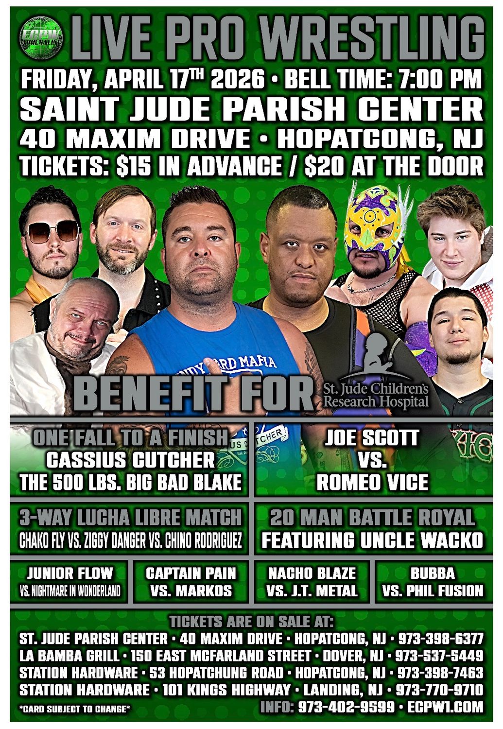 ECPW at Saint Jude Parish Center (4/17/2026)