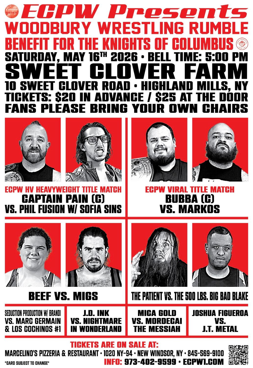ECPW at Sweet Clover Farm (5/16/2026)