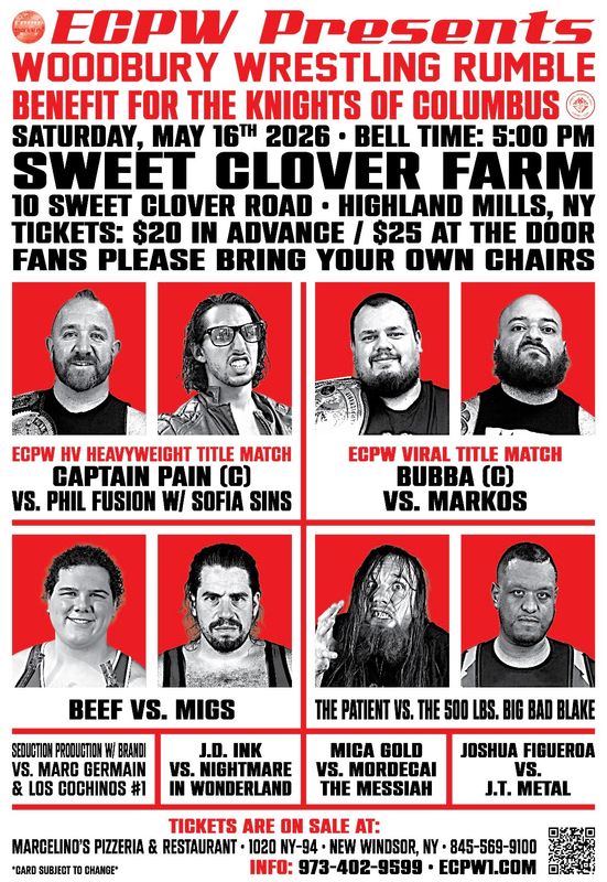 ECPW at Sweet Clover Farm (5/16/2026)