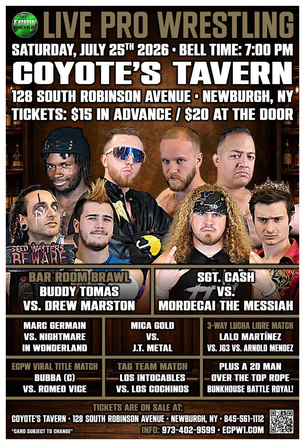 ECPW Newburgh, NY 7-25-2026