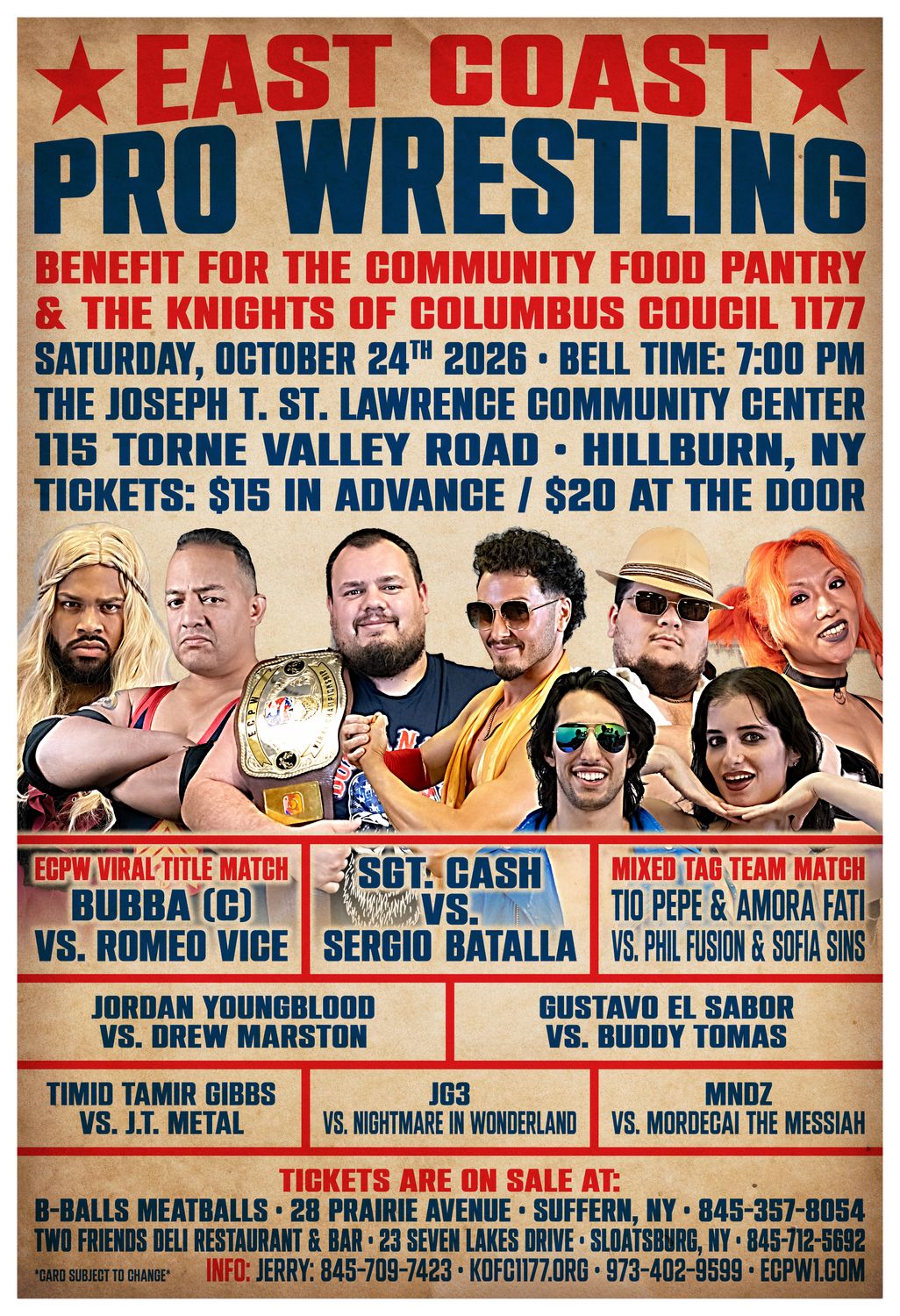 ECPW Hillburn, NY (10-24-2026)