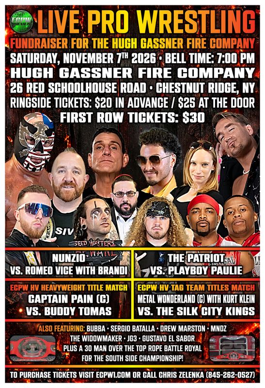 ECPW Chestnut Ridge NY 11-7-2026