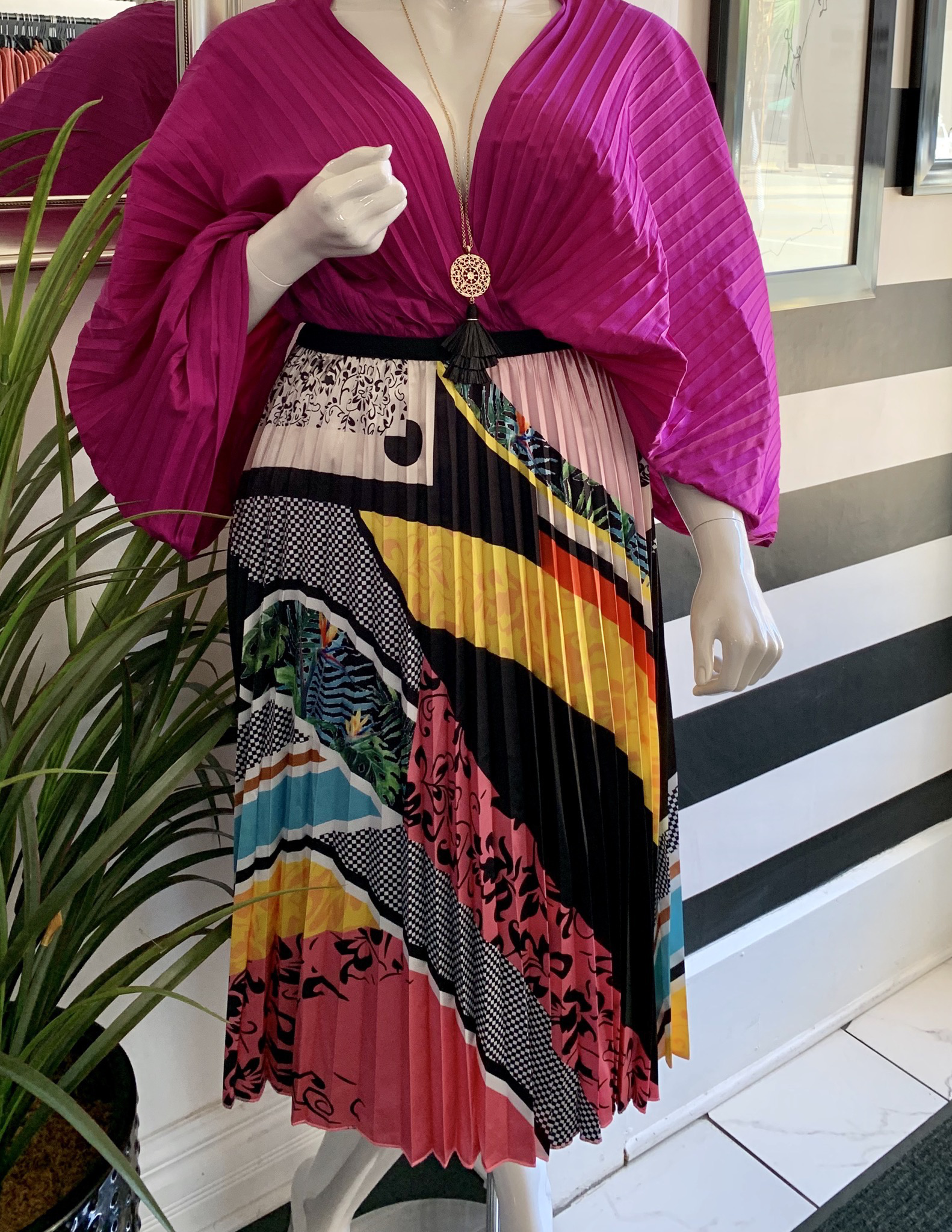 Pizzazz Pleated Skirt