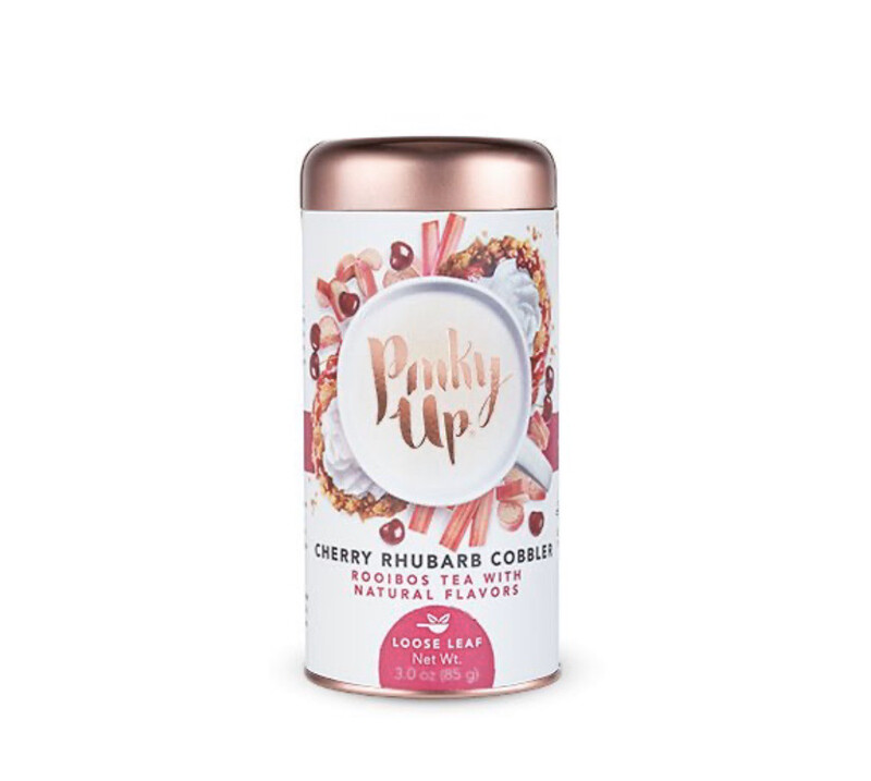 Pinky Up Cherry Rhubarb Cobbler Loose Leaf