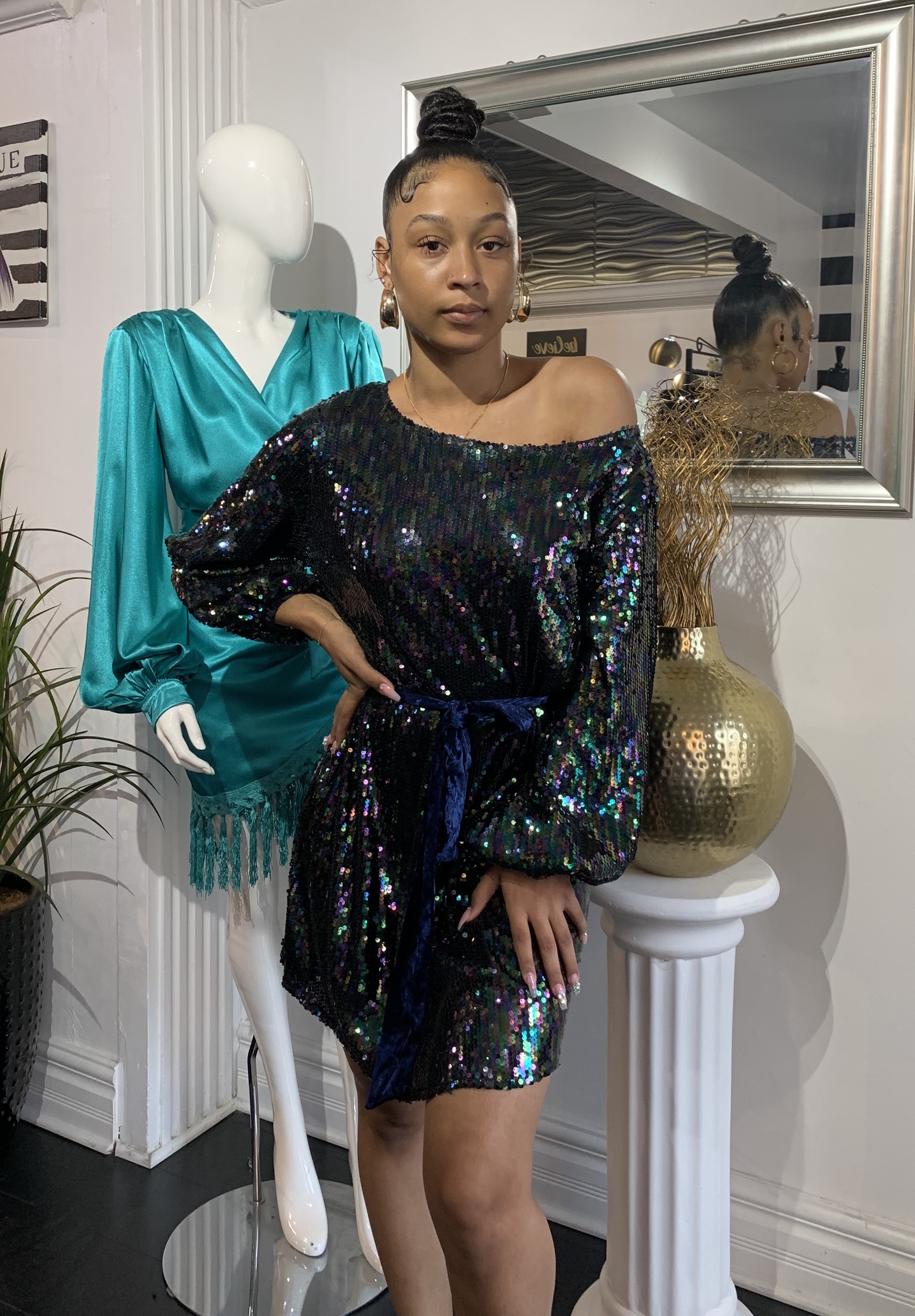 NYE Glitz Dress UPDR843-NYEGLITZ