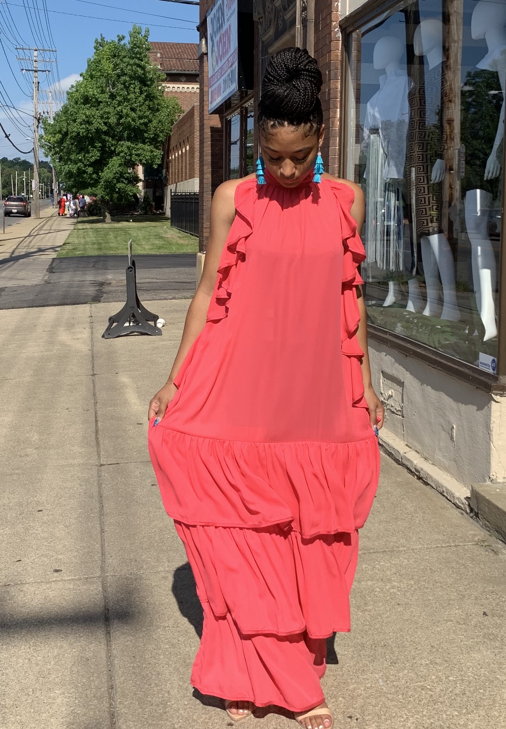 Amber Breeze Sleeveless Dress