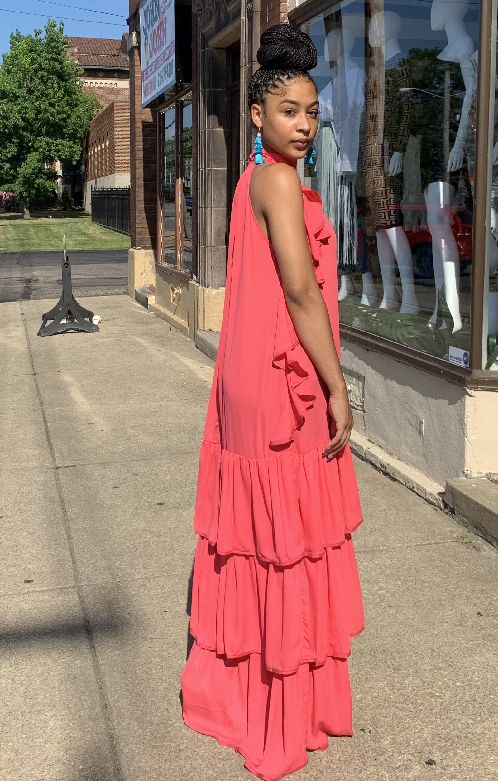 Amber Breeze Sleeveless Dress