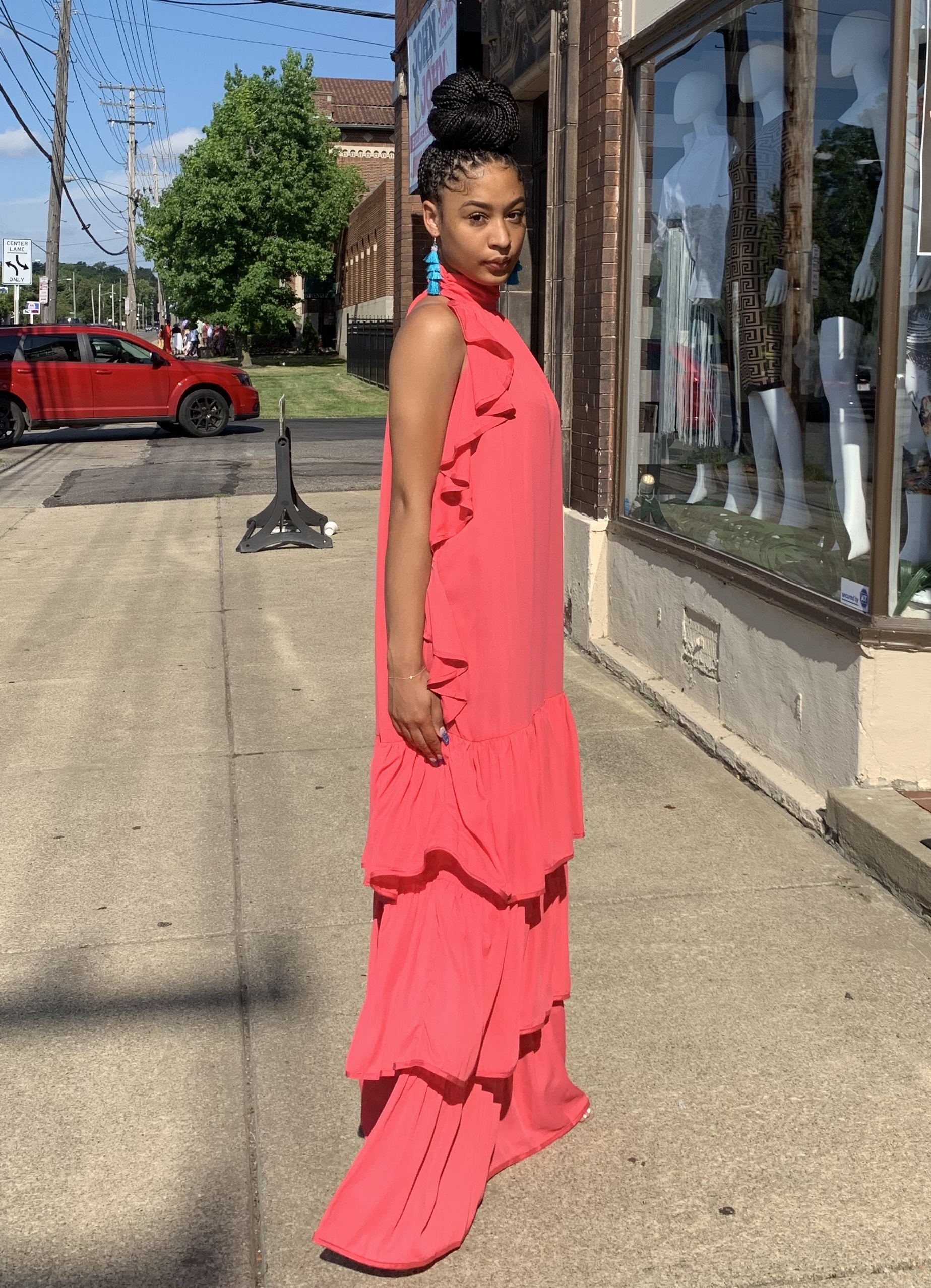 Amber Breeze Sleeveless Dress UPDR922-AMBERBREEZE