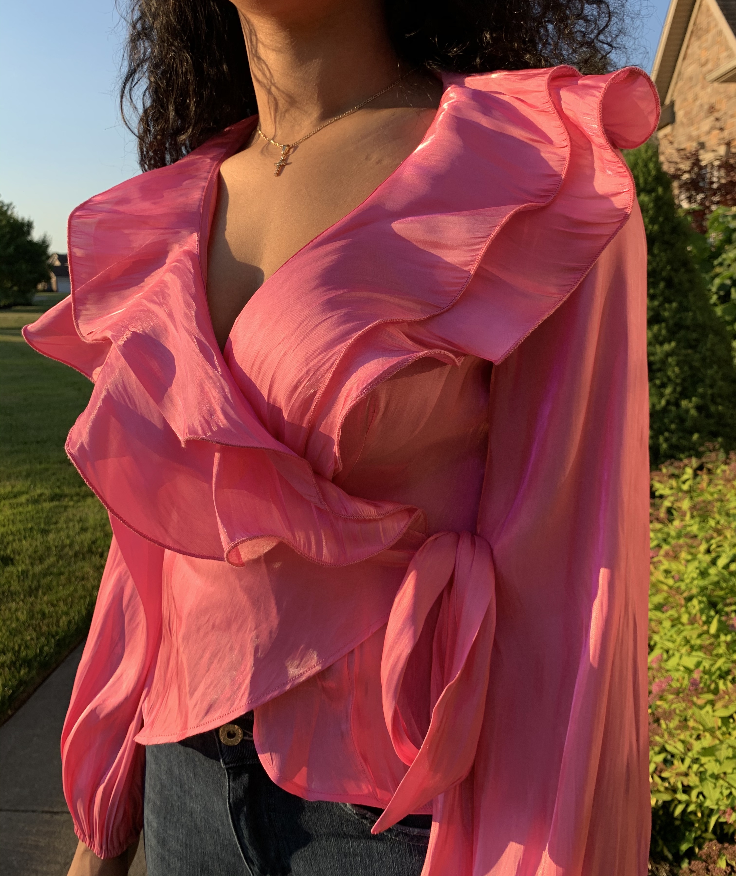 Luciana Wrap Top