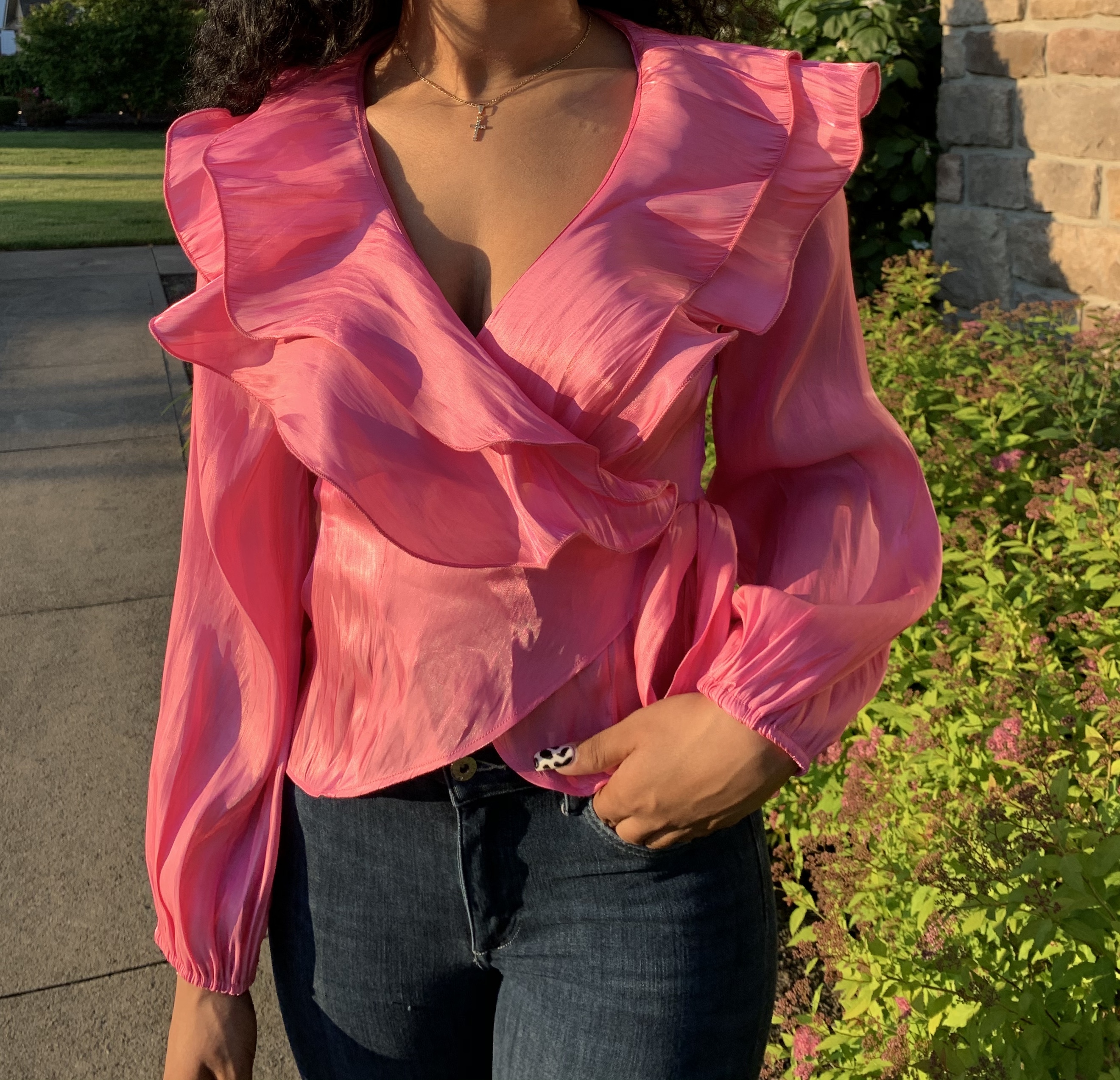 Luciana Wrap Top