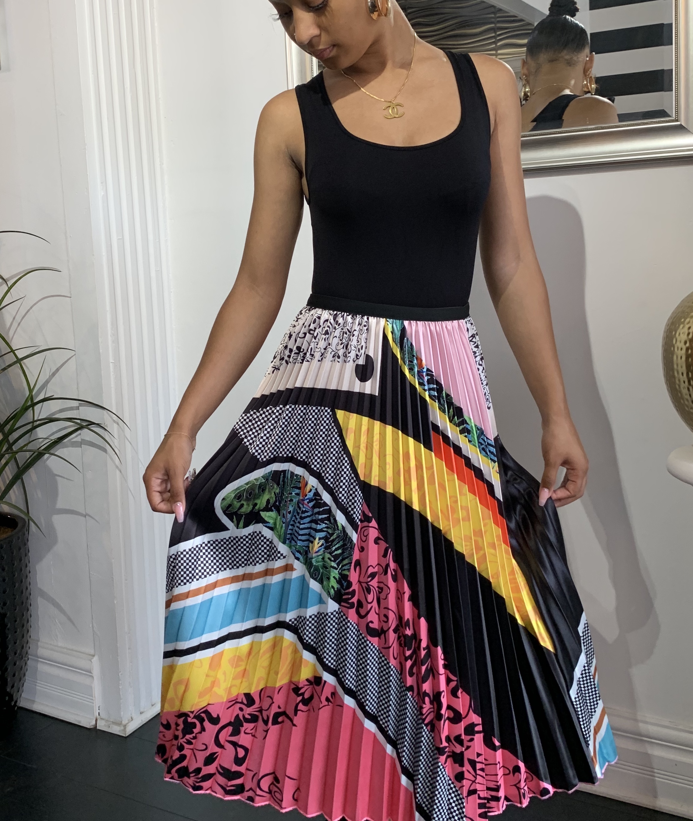 Pizzazz Pleated Skirt
