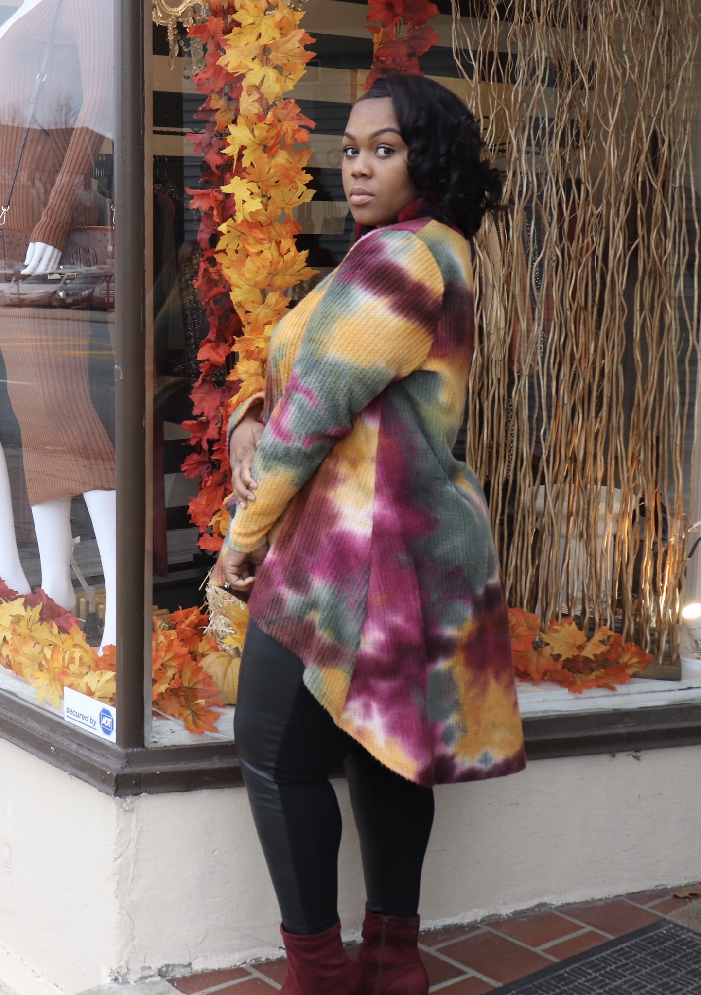 P Funk Tie Dye High Low Tunic