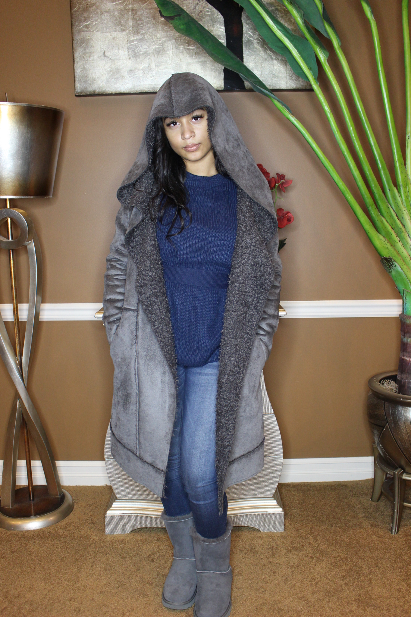 St. Cloud Faux Fur Lined Coat
