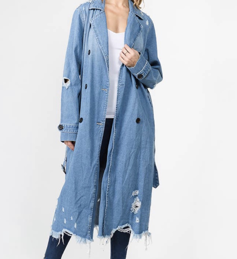 In The Trenches Denim Jacket