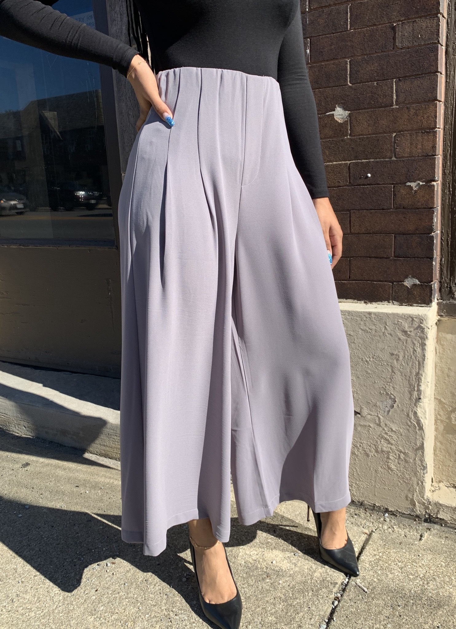 Lazy Susan Cropped Wide Leg