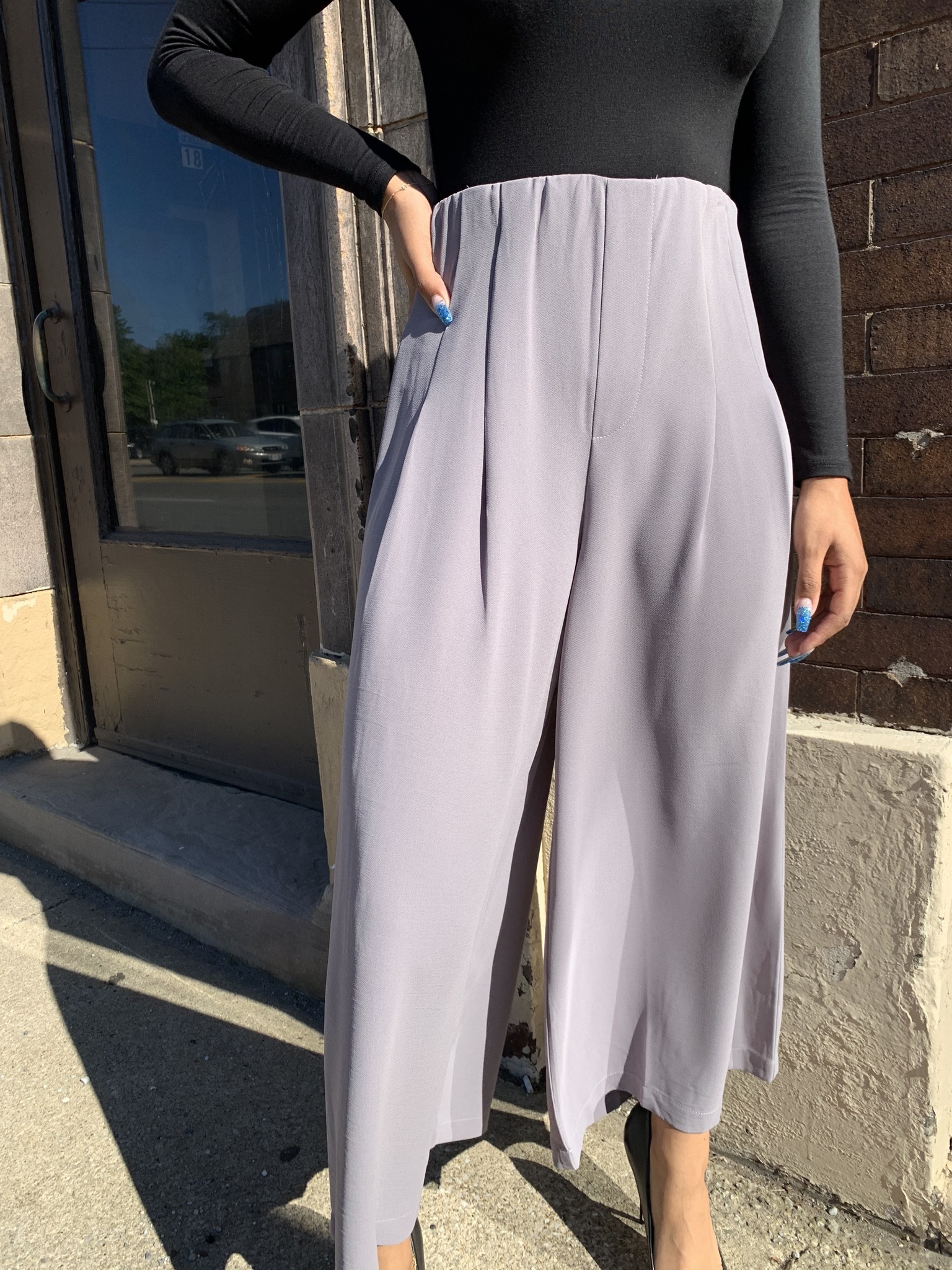 Lazy Susan Cropped Wide Leg