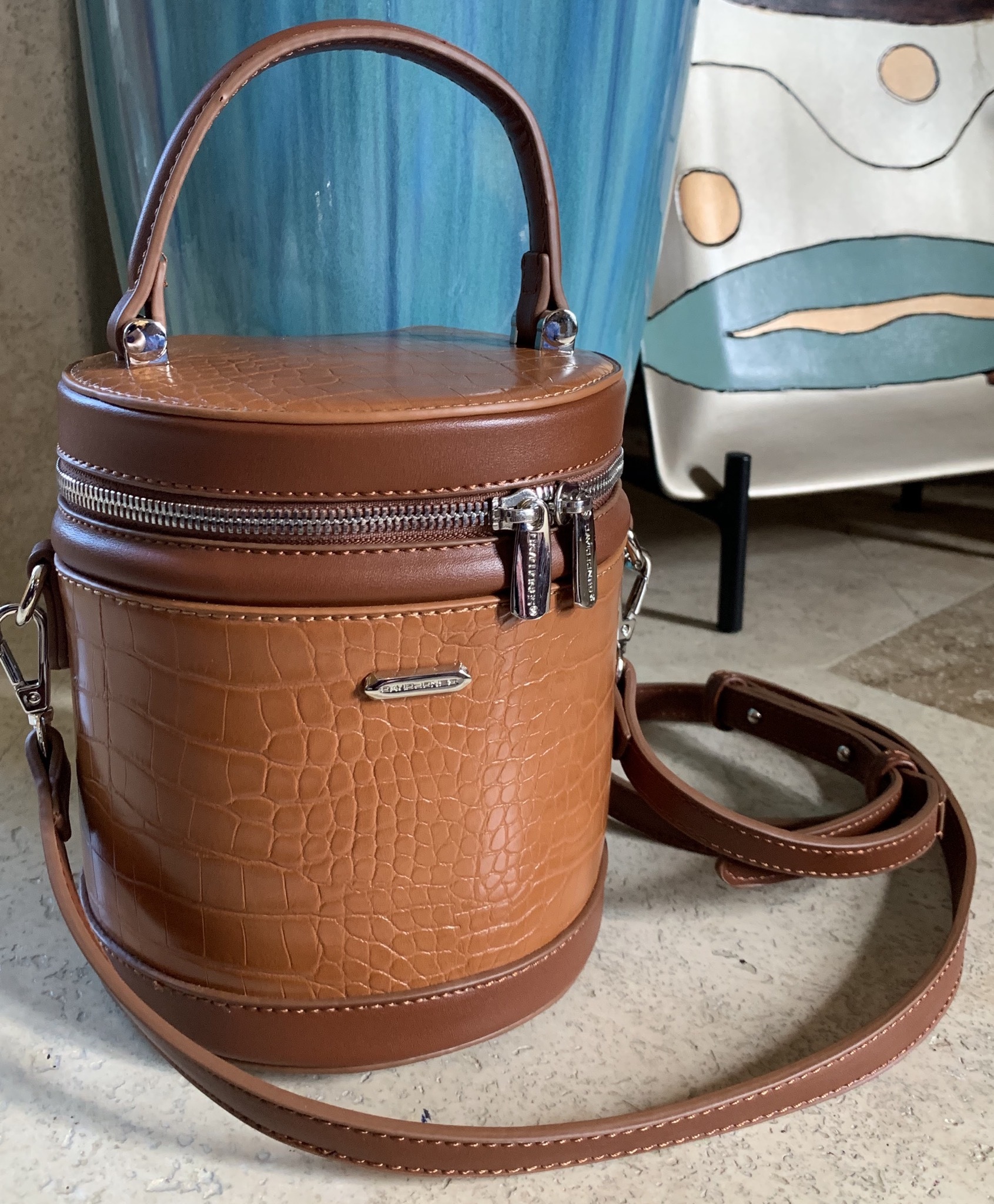 Coco Cylinder Crossbody Handbag UPHB0001-COCO