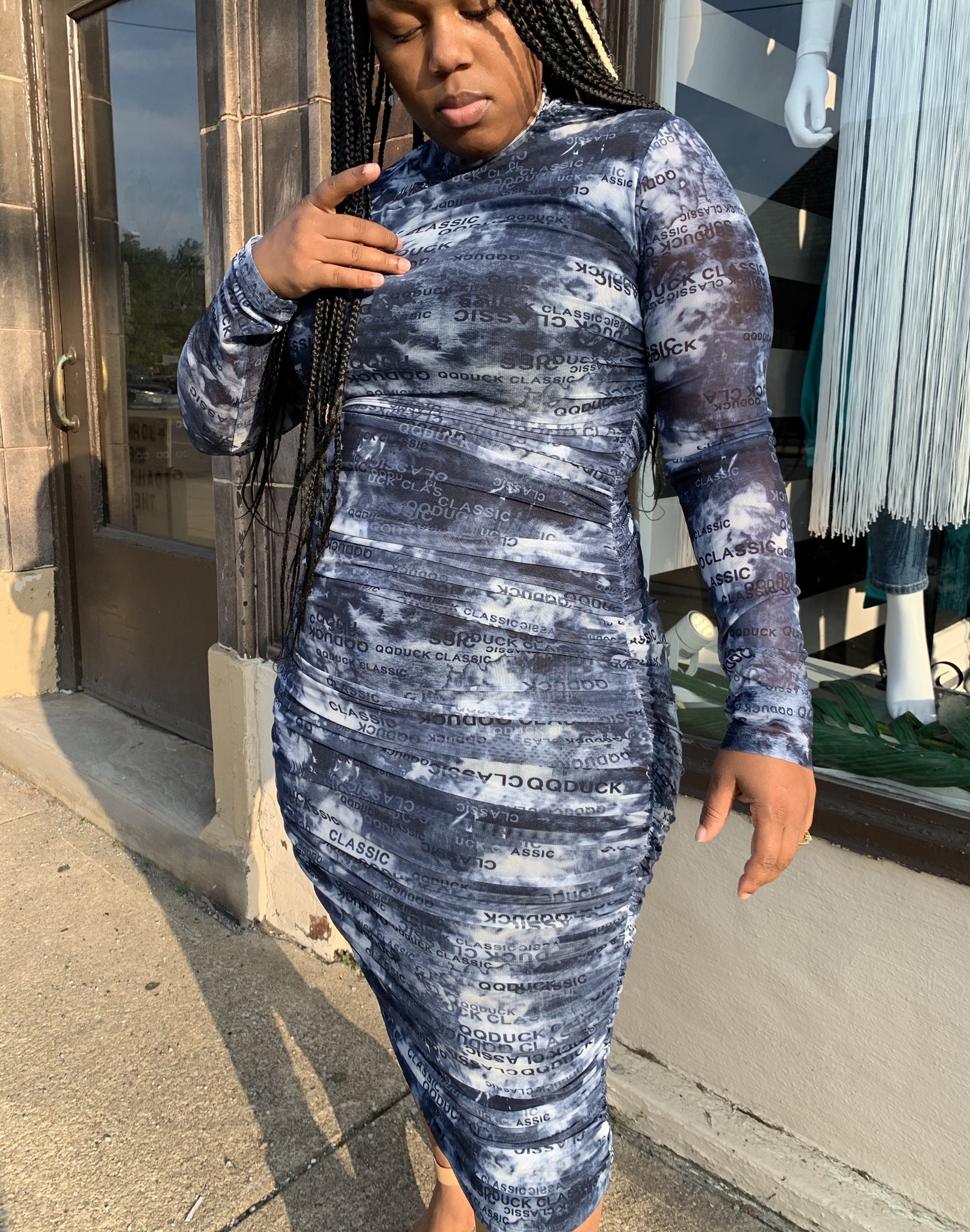 Talk 2 Me Midi Dress