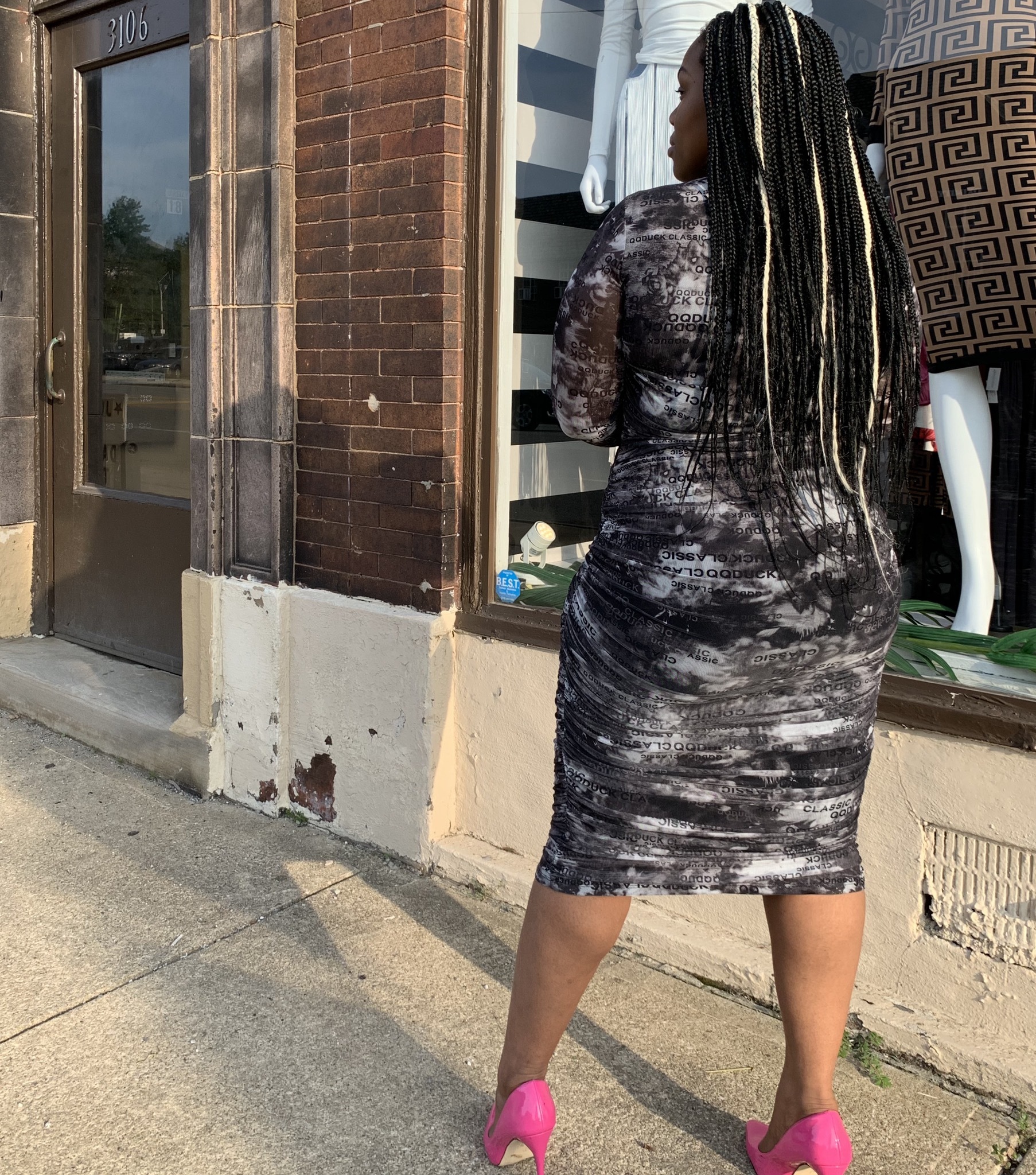 Talk 2 Me Midi Dress