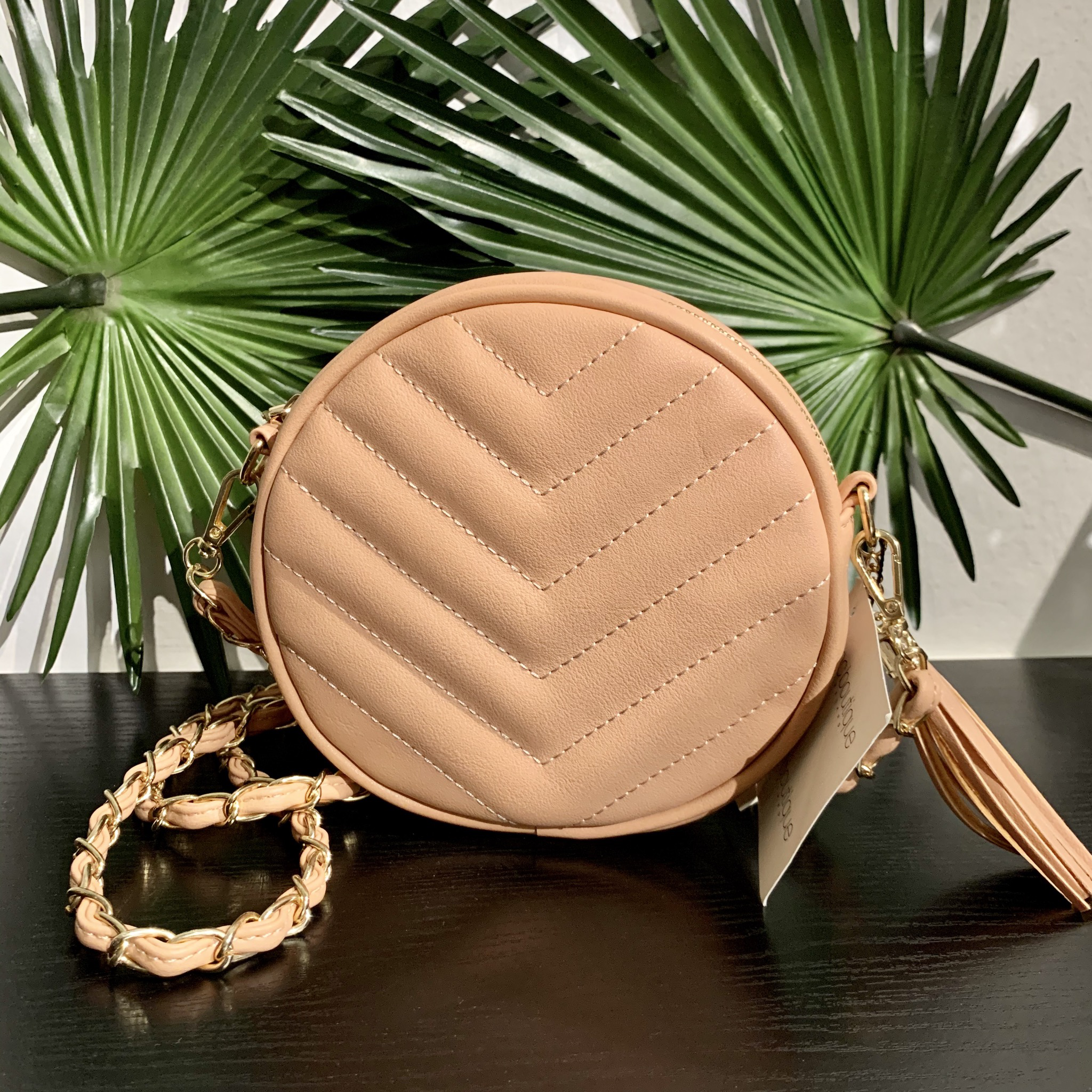 Blush Crossbody Handbag UPHB0001-BLUSH