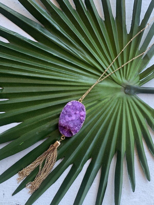 Purple Skies Necklace