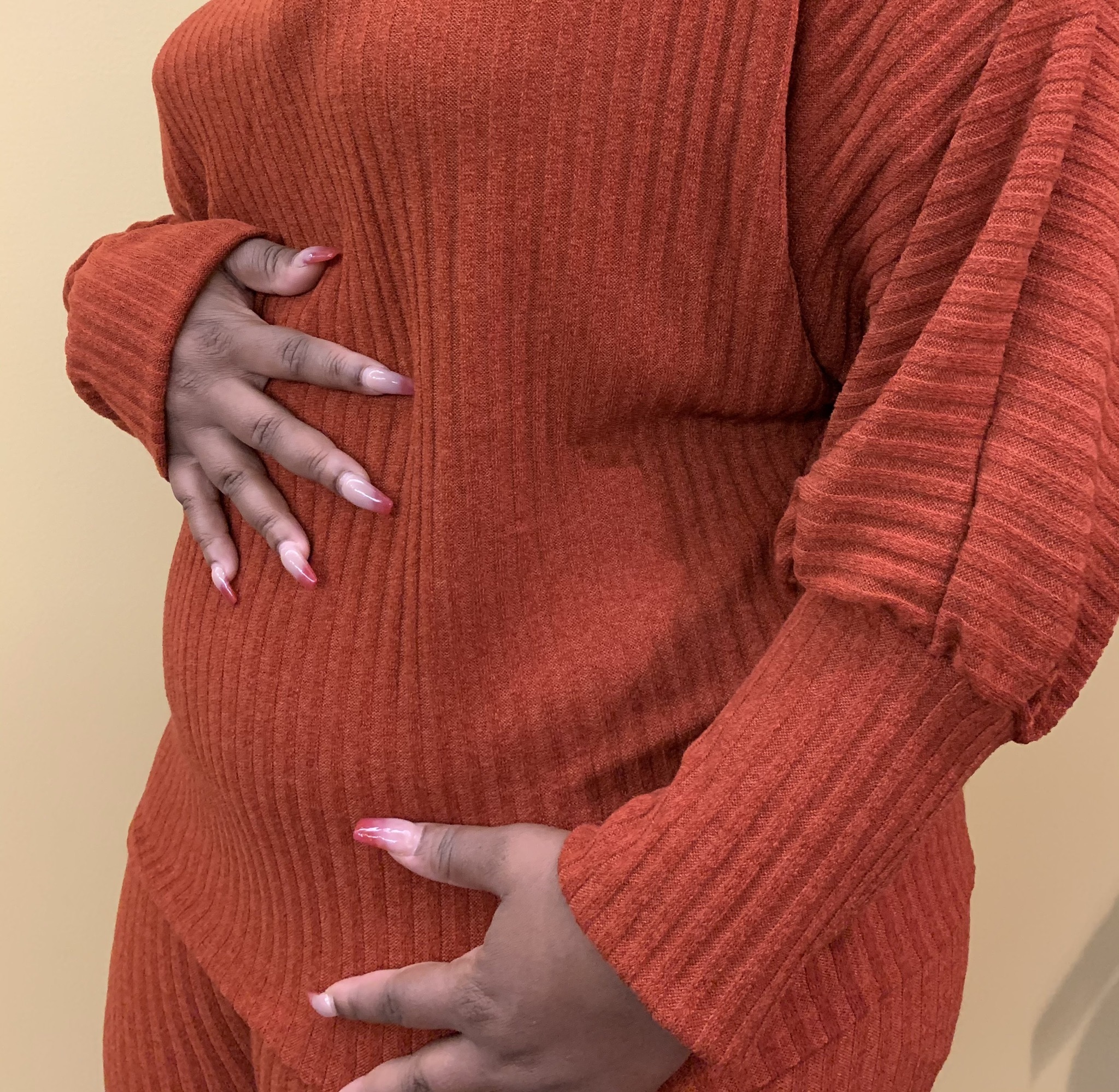 Groove Back Two Piece Set-Rust