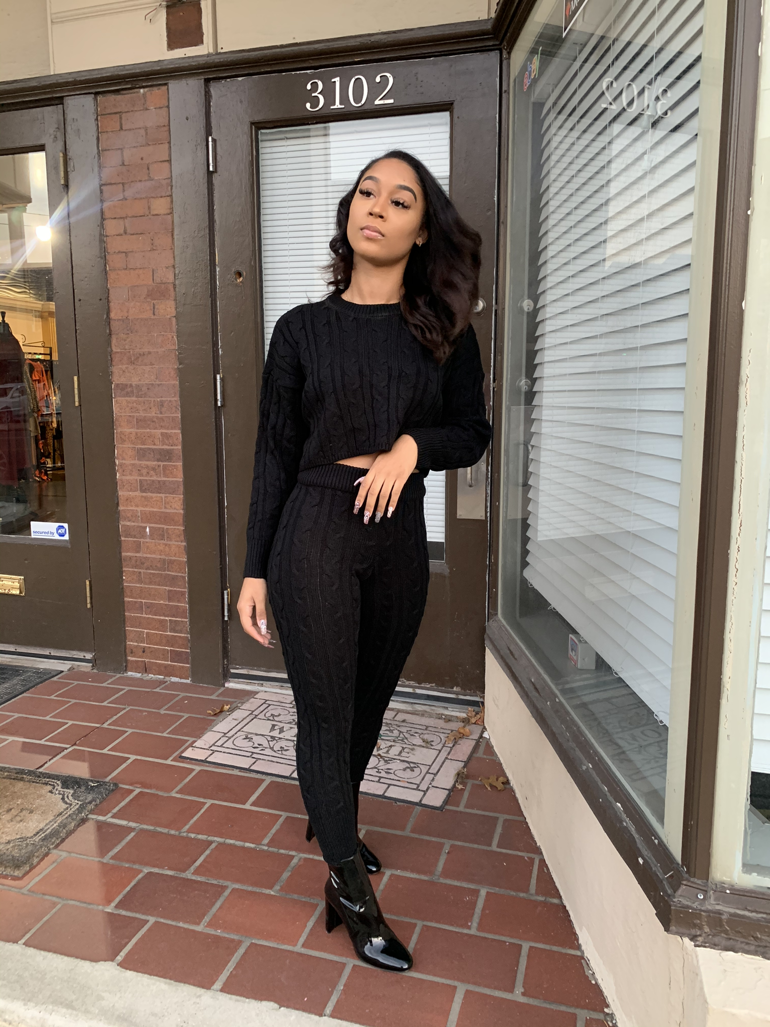 Me So Cozy Two Piece Sweater Set UP2P944-MESOCOZY
