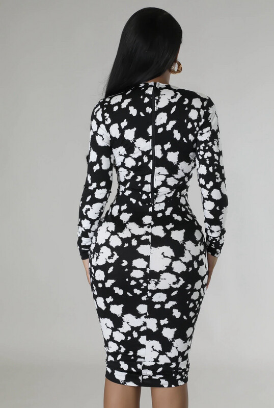 No Invite Midi Dress-Curvy