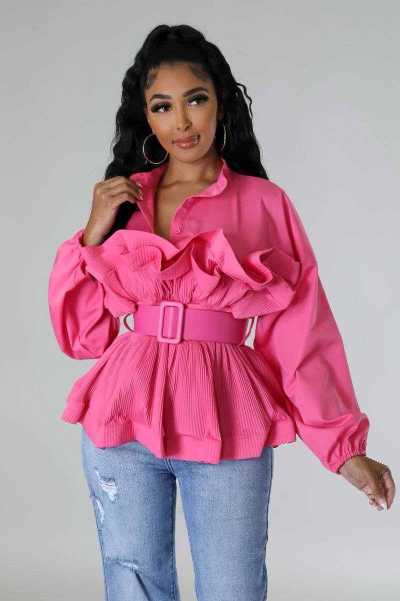 All Ruffled Up Top