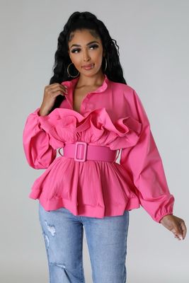 All Ruffled Up Top