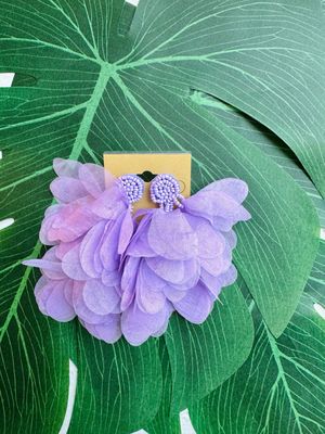 Maddie Earrings-Lilac