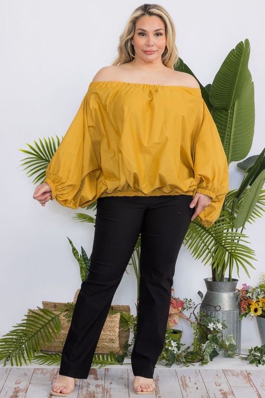 Been That Way Top Off The Shoulder Top