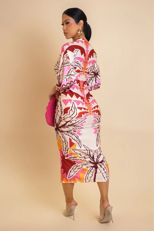 New To Town Midi Dress