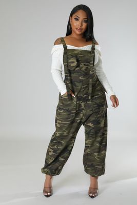 Army Bae Cargo Jumpsuit