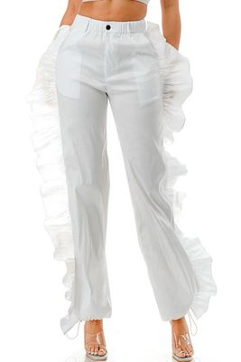 Little Miss Jazzy Jogger-White